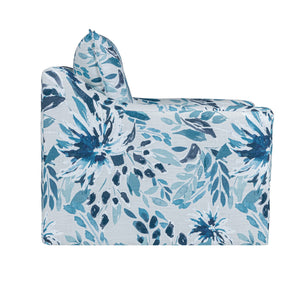  and a cozy pillow back offer comfort and support. A swivel base adds easy movement. Built to last in the USA with durable wood fr