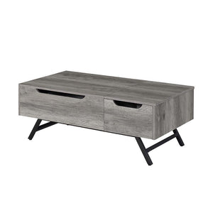 Throm - Coffee Table - Gray Oak Finish