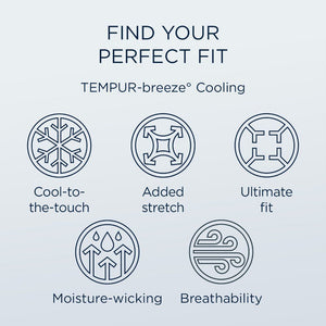  head-to-toe comfort. Made with natural TENCEL Lyocell fibers and cooling nylon technology