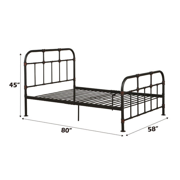 Nicipolis - Full Bed - Sandy Gray