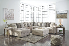 Plush and lovely, this living room set delights with deep comfort. Itâ€™s casually styled with big, roomy seats and modern textured chenille upholstery. Youâ€™ll find comfort in its soft back and reversible seat cushions. <h4><b>Ardsley - Pewter - LAF Cor