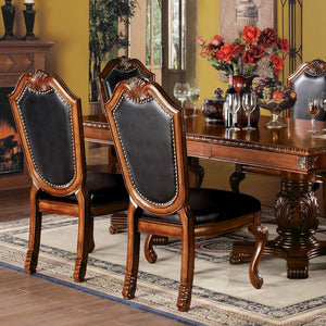 Chateau De Ville - Side Chair (Set-2) - Black - 29-"<br/><br/><b>Product Features</b><ul><li>Case: 2Pc/1Ctn</li><li>Finish: Cherry</li></ul><br/>