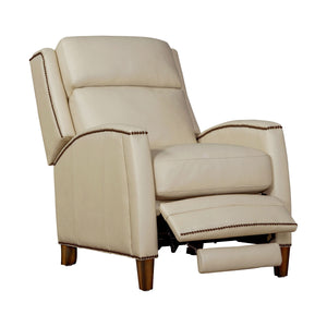 Vermont - Power High Leg Recliner - Pearl Glow