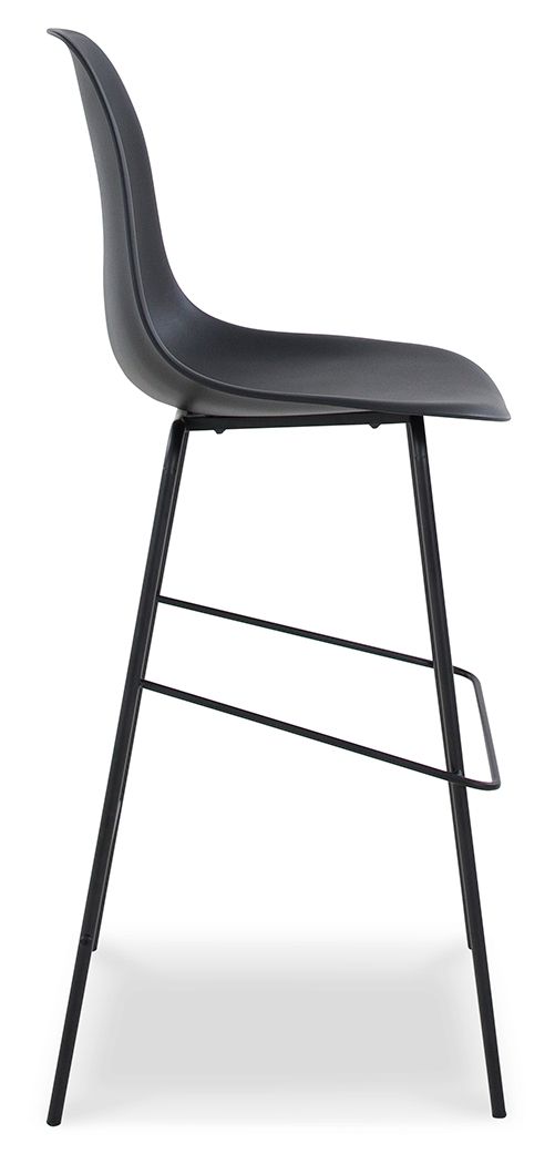 Forestead - Black - Tall Barstool (Set of 2)