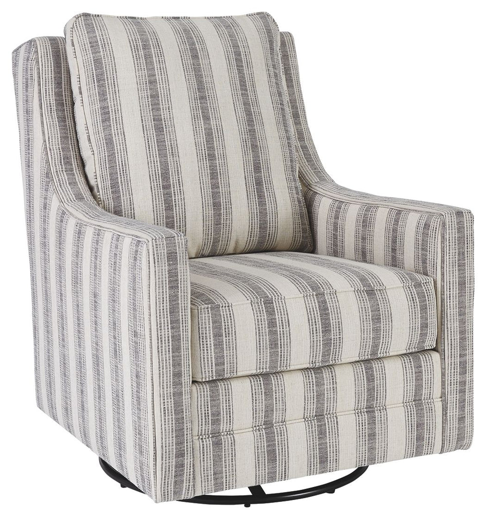 Crisp and coolâ€”but not without its own curvesâ€”this accent chair lends a quiet confidence to your room. The subtle geometric pattern and slope arm design keep this grownup accent chair feeling youthful.<br><br><b>Additional Dimensions</b><br><ul><li>Ar