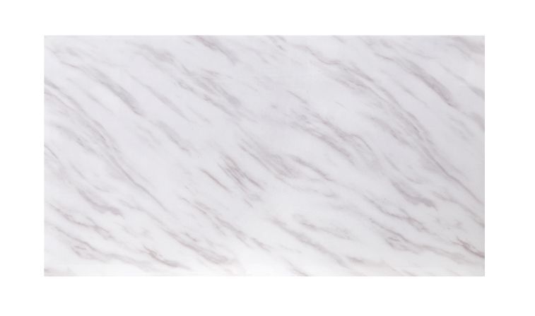 This beautiful contemporary work places a strong emphasis on lustrous materials that make a bold statement of personality and style. Shiny metal frame and white marble top complement each other perfectly, making the table more visually appealing. The Zand