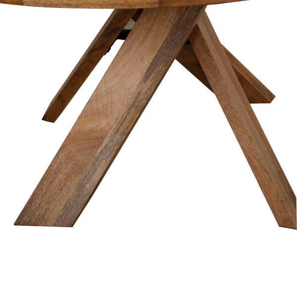 Crossings - Round Dining Table With 4 Upholstered Chairs - Brown & Red