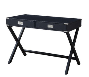 Applied to nearly any office, the Amenia Desk will brighten up your workplace with shiny simplicity and handsome finish. The crossing X base gives this table sturdy support while showcases the openness of the design. The desk has a spacious rectangular to