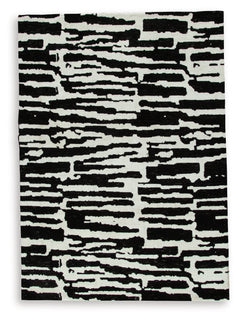 Revitalize your decor with this captivating rug. Infusing your surroundings with style, its abstract motif and rich neutral colors create the perfect pop of interest.<br/><br/><b>Product Features</b><ul><li>Made of polyester</li><li>Machine woven</li><li>