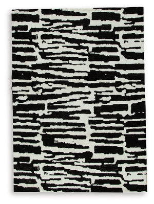 Revitalize your decor with this captivating rug. Infusing your surroundings with style, its abstract motif and rich neutral colors create the perfect pop of interest.<br/><br/><b>Product Features</b><ul><li>Made of polyester</li><li>Machine woven</li><li>