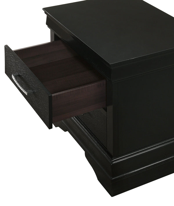 Amalia - Queen 5 Piece Bedroom Set - Black