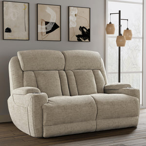 Dalton - Lucky Fawn Power Reclining Loveseat