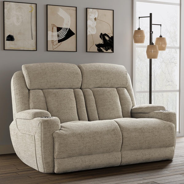 Dalton - Lucky Fawn Power Reclining Loveseat