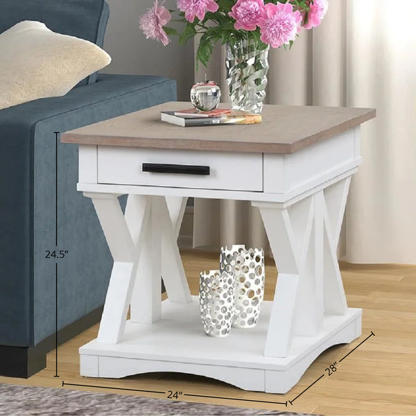 Americana Modern - Cotton End Table