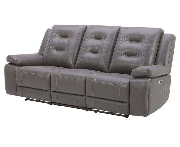  Loveseat & Recliner in Tahoe Charcoal is perfectly scaled for smaller spaces. Offering a rich Tahoe Charcoal colored high-performance fabric cover