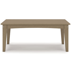 Hyland Wave - Driftwood - Rectangular Cocktail Table