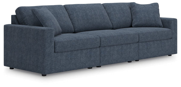 Looking cool and contemporary is great. But when it comes down to it, youâ€™re all about low-maintenance lounging. With the performance fabric on this sectional sofa, cleaning spills is a breeze. And its customizable modular design caters to your ever-cha