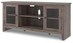 Arlenbry - Gray - LG TV Stand w/Fireplace Option
