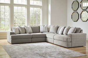 Avaliyah - Ash - 6 Pc. - 5-Piece Sectional