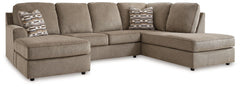 Complete your at-home retreat with this casually chic sectional with chaise. The luxe herringbone chenille upholstery is indulgently plush to the touch. With its clean-lined construction, this sectional seamlessly pairs with contemporary aesthetics, makin