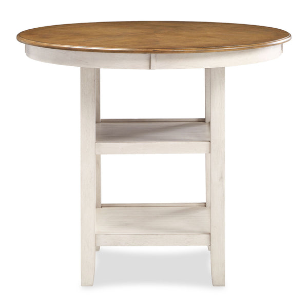 Cori - 5 Piece Counter Dining Set - Bisque / Brown