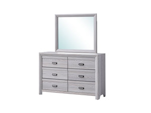 Adelaide - Queen 4 Piece Upholstered Bedroom Set - Drift Wood