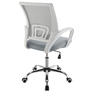 Felton - Upholstered Adjustable Home Office Desk Chair - Gray