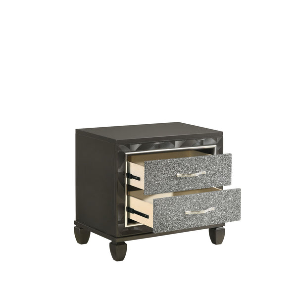 Radiance - Nightstand - Black Pearl