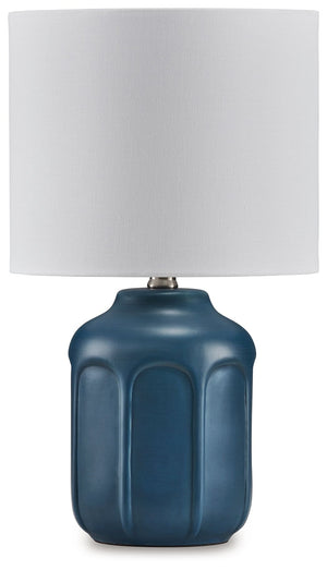 Drumroll, please. What an illuminating take on minimalist-inspired style. This ceramic lamp sports a textural body with a glazed finish, topped by a drum hardback shade that captures the essence of relaxed simplicity.<br><br><b>Additional Dimensions</b><b
