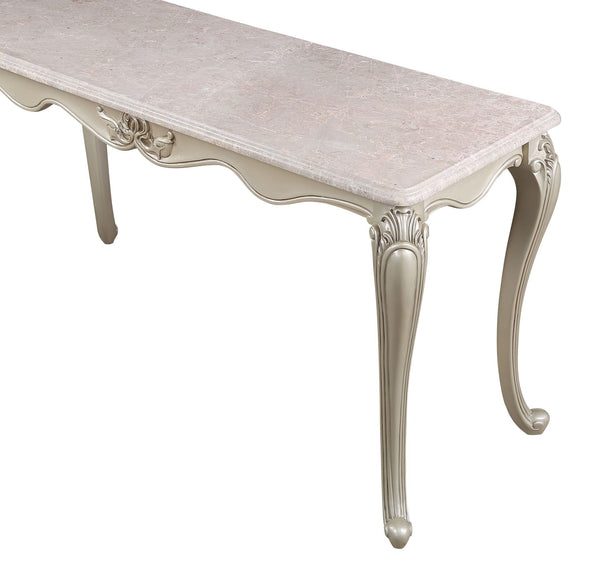Monique - Console Table - Pearl Silver