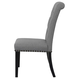 Alana - Fabric Upholstered Dining Side Chair (Set of 2) - Gray