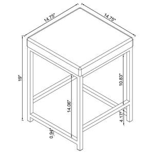  this modern stool provides a spacious for long-lasting comfort. The seat cushio