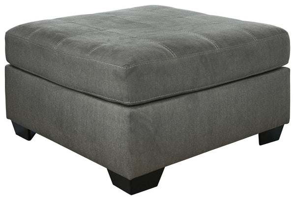 The perfect accent piece for your homey oasis. Posh and practical, this ottoman invites you to kick back and relax. Its ample cushioning and oversized scale make it the ultimate cozy spot to rest your feet at the end of a nonstop day.<br><br><b>Additional