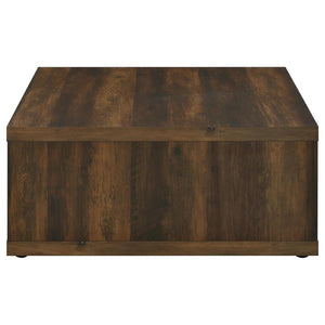 Frisco - Square Engineered Wood Coffee Table - Dark Pine