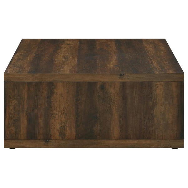 Frisco - Square Engineered Wood Coffee Table - Dark Pine