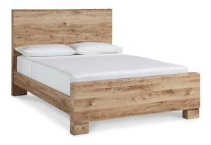 Hyanna 4pc Queen Panel Bedroom Set (Bed, Dresser, Mirror & Nightstand)