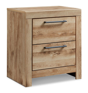 Hyanna 4pc Queen Panel Bedroom Set (Bed, Dresser, Mirror & Nightstand)
