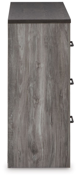 Bronyan - Dark Gray - Six Drawer Dresser