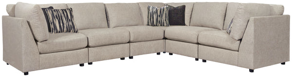 With its casual-contemporary aesthetic and modular design that simply makes sense, this sectional makes way for high style and indulgent comfort. Rest assured, the thickly cushioned seats and wedge-cut backrests are right on point for those who fancy a cl
