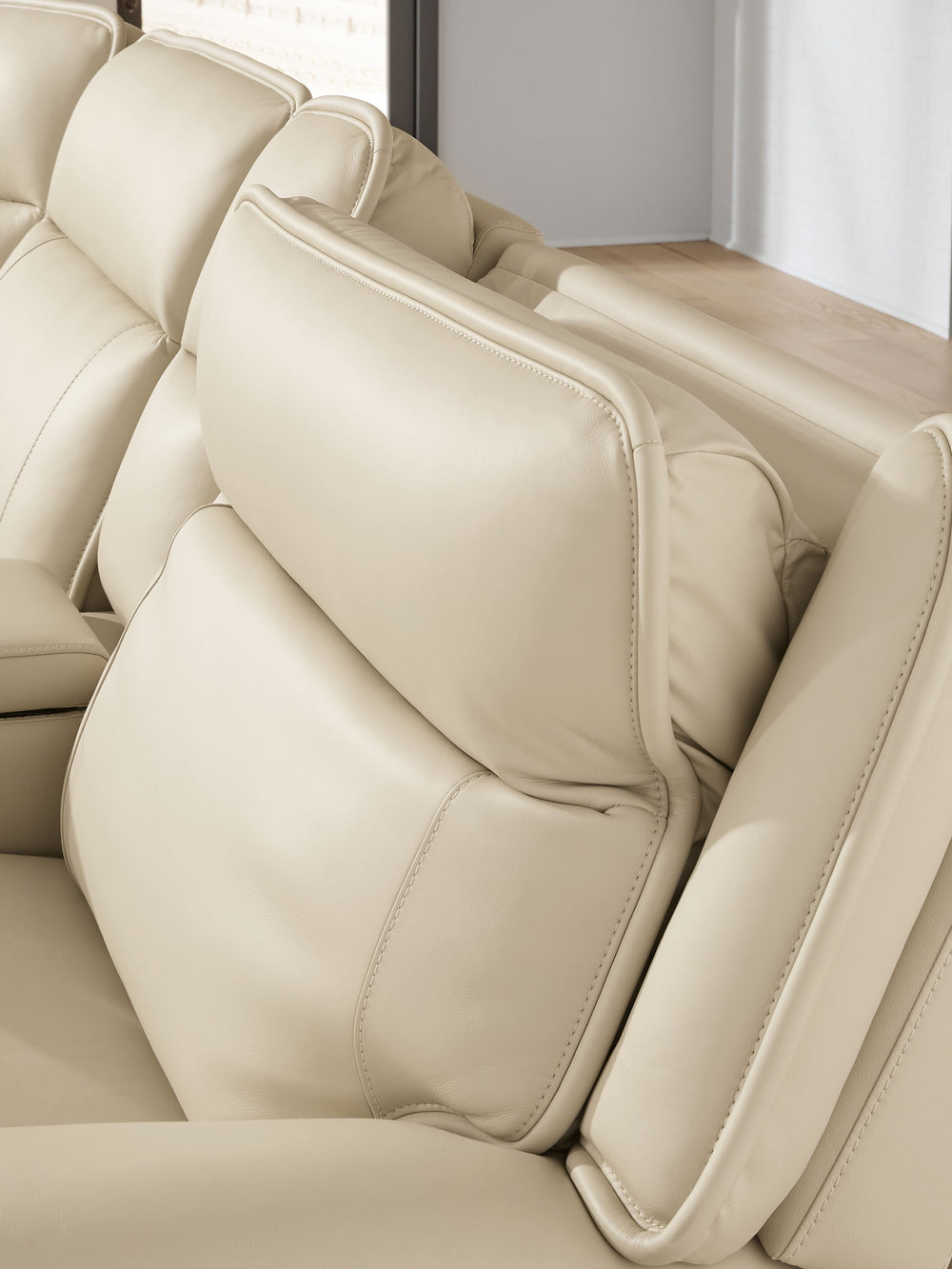 This power reclining sectional is the perfect combination of sleek style and thoughtful functionality. Engineered for comfort and convenience, the set offers concealed storage compartments and endless relaxation. From movie nights to family gatherings, it
