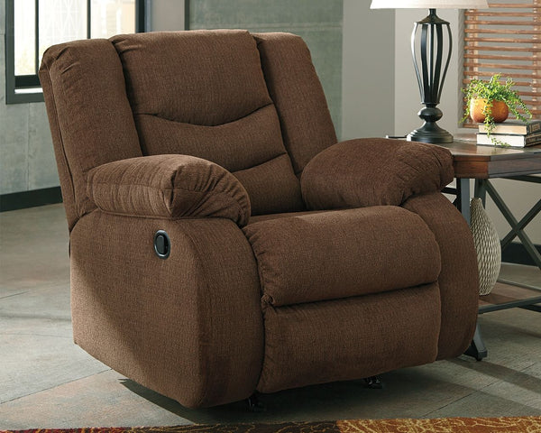 Tulen - Chocolate - Rocker Recliner