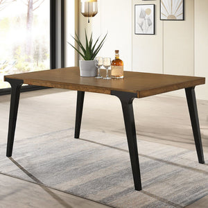 Table Top Thickness: 18mm Black Tapered Legs