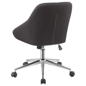  comfortable backrest as you focus on work and other tasks. The seating also features a pintuck 