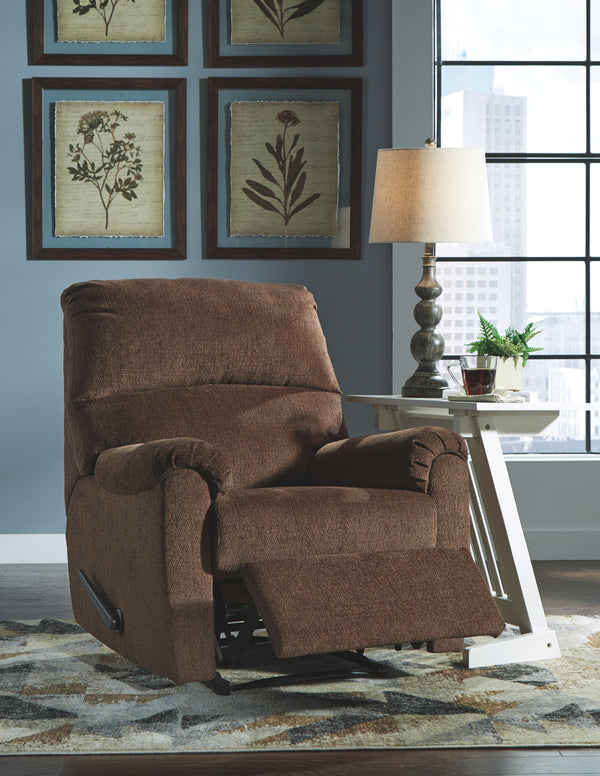Nerviano - Chocolate - Zero Wall Recliner