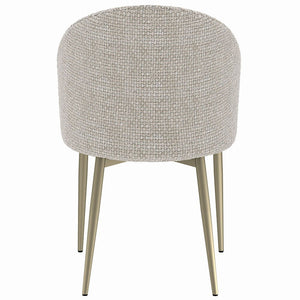 Cora - Side Chair (Set of 2) - Champange Fabric