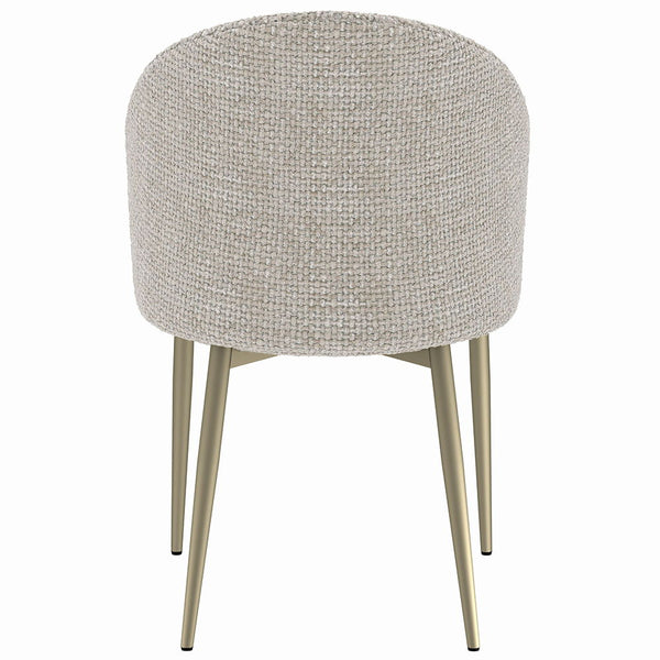Cora - Side Chair (Set of 2) - Champange Fabric