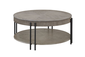  designed to blend seamlessly with modern and minimalist interiors. Each piece in the set features a sophisticated round tabletop with a subtle