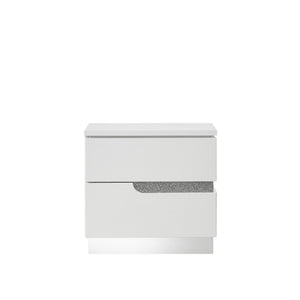  this nightstand offers a sleek and modern look with the added benefits of scratch a