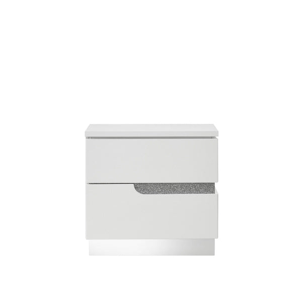  this nightstand offers a sleek and modern look with the added benefits of scratch a