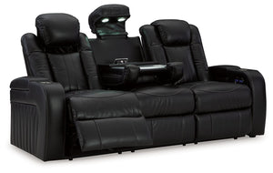 Caveman Den - Midnight - 2 Pc. - Power Reclining Sofa